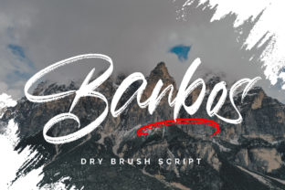 Banbos Font: A Quirky Brush Typeface for Modern Brands
