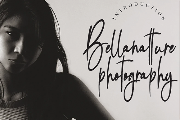 Bellanatture: A Handwritten Typeface for Editorial Design