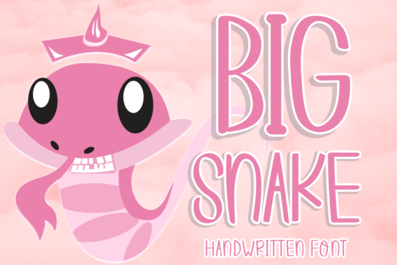 Big Snake: The Friendly Handwritten Font for Brands