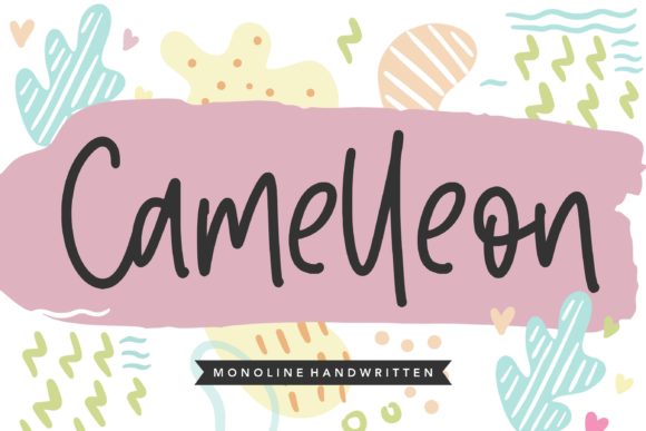 Camelleon: A Versatile Handwritten Typeface for Web Design