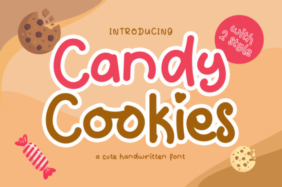 Candy Cookies: A Playful Script Font for Editors