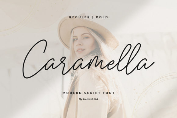 Caramella Font: Elegant Handwritten Style for Makers