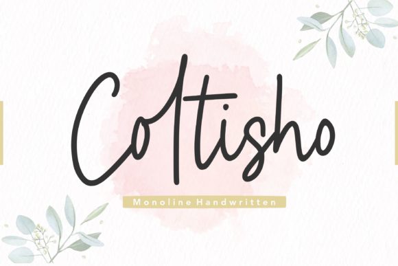 Coltisho Font: Elevate Your Brand with Handwritten Style