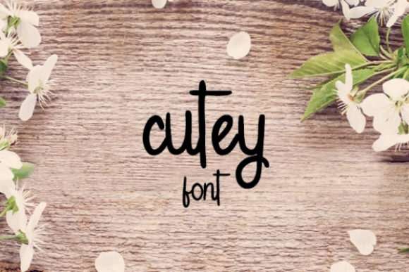 Cutey: The Perfect Handwritten Font for Crafters