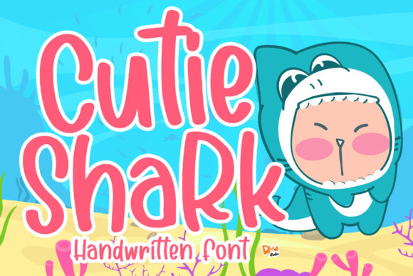 Cutie Shark Font for Handmade Brands