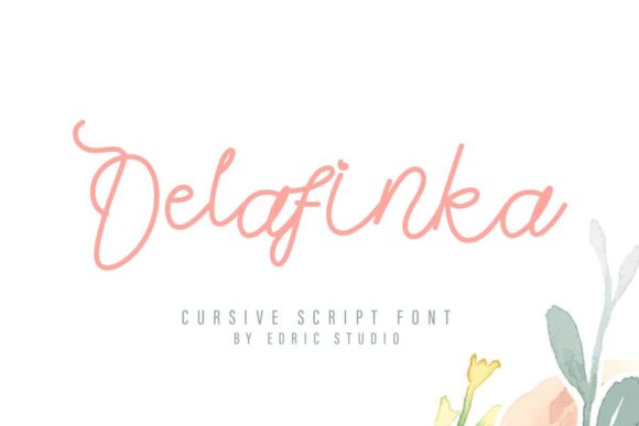 Delafinka Font for Modern Web Branding