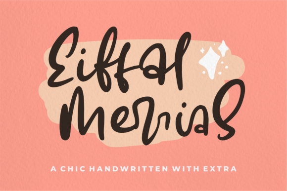 Eiffal Merrias Font for Clear Campaign Design