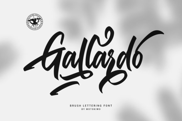 Gallardo: The Ultimate Brush Handwritten Font