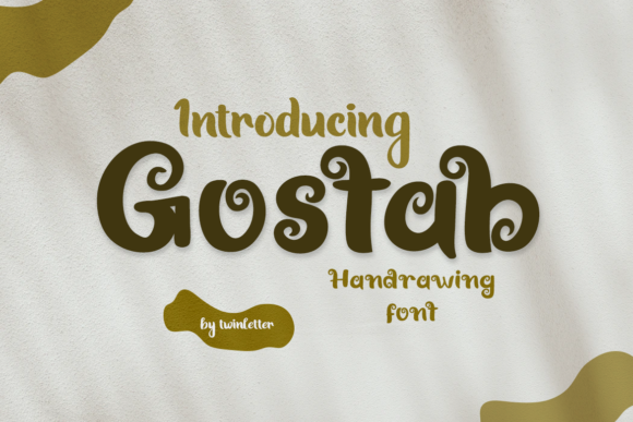 Gostab: A Flowing Script Font for Elegant Branding