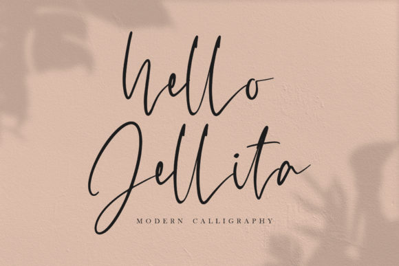 Hello Jellita: A Timeless Script Font for Editorial Design
