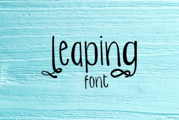 Leaping Font: Elevate Your Brand with Playful Script
