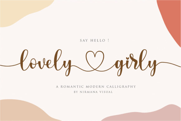 Lovely Girly Font for Elegant Branding