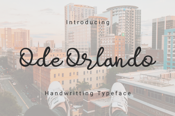 Ode Orlando Font for Modern Web Design