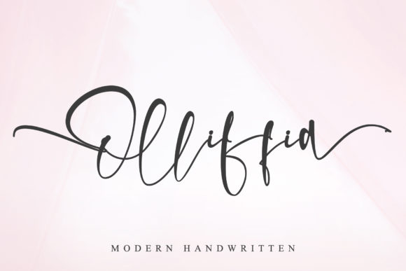Olliffia: The Modern Script Font for Branding