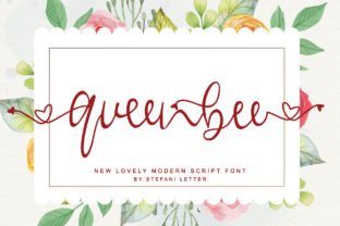 Queenbee Font: A Sweet Handwritten Typeface for Branding