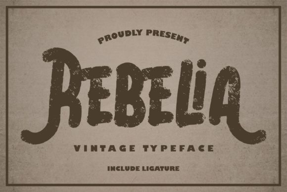 Rebelia Font for Modern Web Design