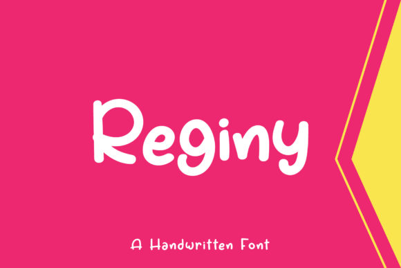 Reginy Handwritten Font for Creative Makers