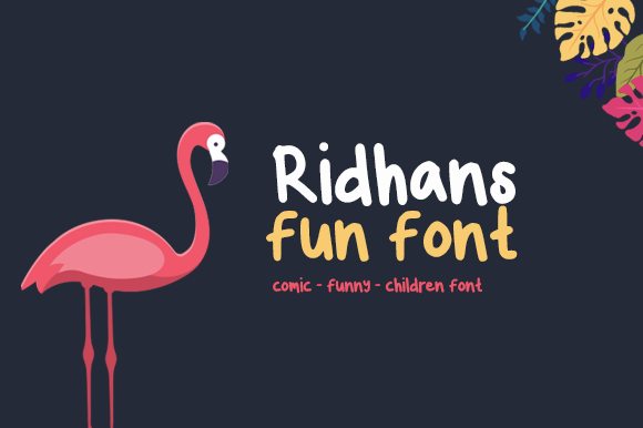 Ridhans: A Quirky Handwritten Font for Makers
