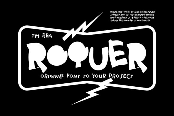 Roquer: A Quirky Handwritten Font for Editorial Design