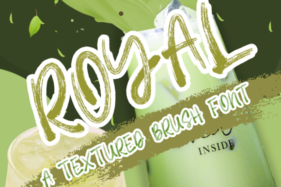 Royal Textured: A Chunky Handwritten Font for Makers