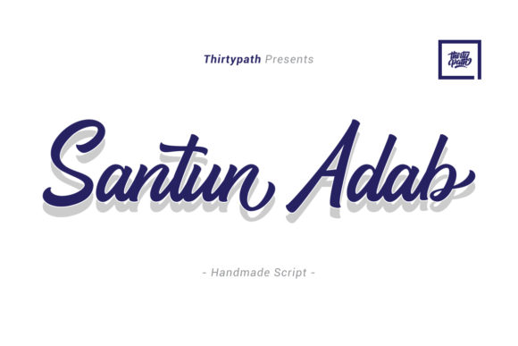 Santun Adab: A Timeless Script Font for Makers