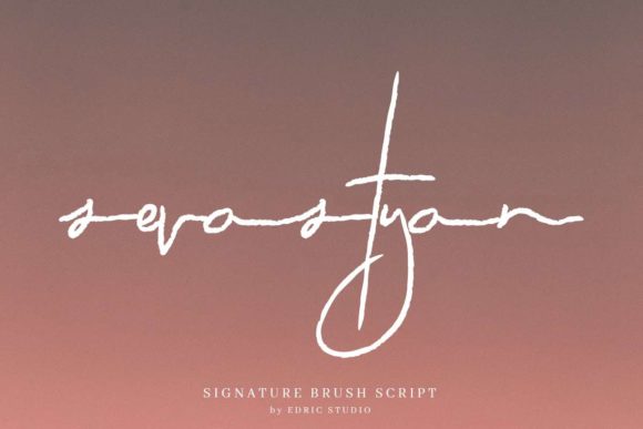 Sevastyan Font for Handmade Labels and Branding