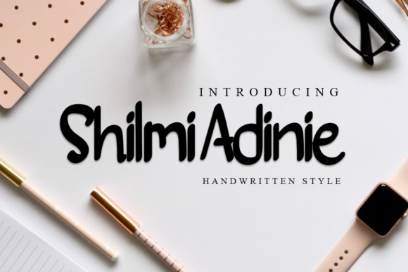 Shilmi Adinie: A Handwritten Font for Authentic Branding