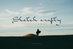 Skecth Crafty: A Playful Handwritten Typeface for Makers