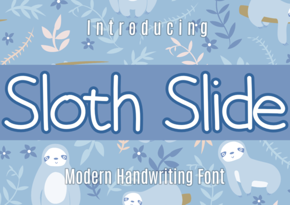 Sloth Slide Font for Friendly Business Branding