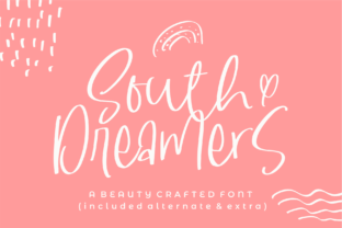 South Dreamers Typeface for Web Design