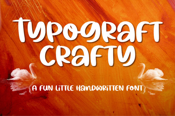 Typograft Crafty: A Handwritten Typeface for Authentic Branding