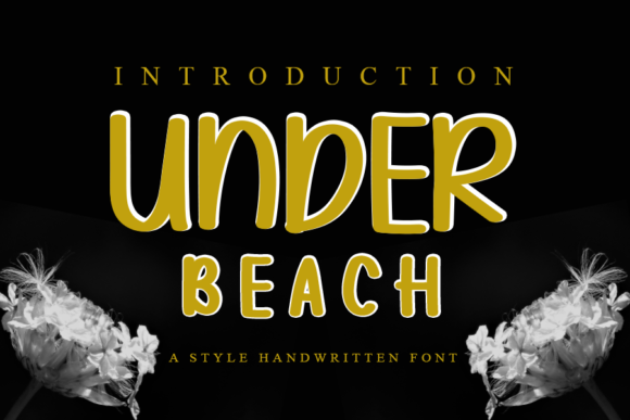 Under Beach Font: A Quirky Script for Makers