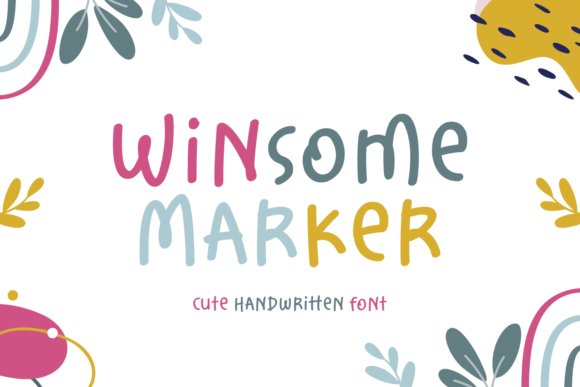 Winsome Marker: A Quirky Handwritten Font for Makers