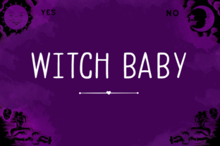 Witch Baby: A Playful Script Font for Editorial Design